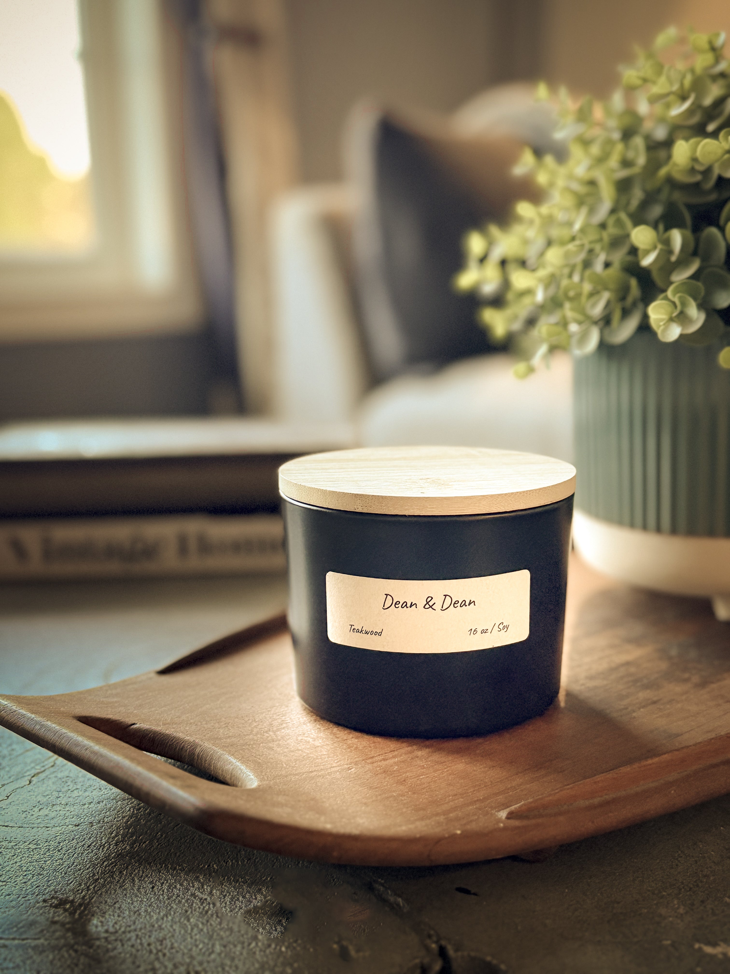 Teakwood - Hand Poured 100% Soy Candle