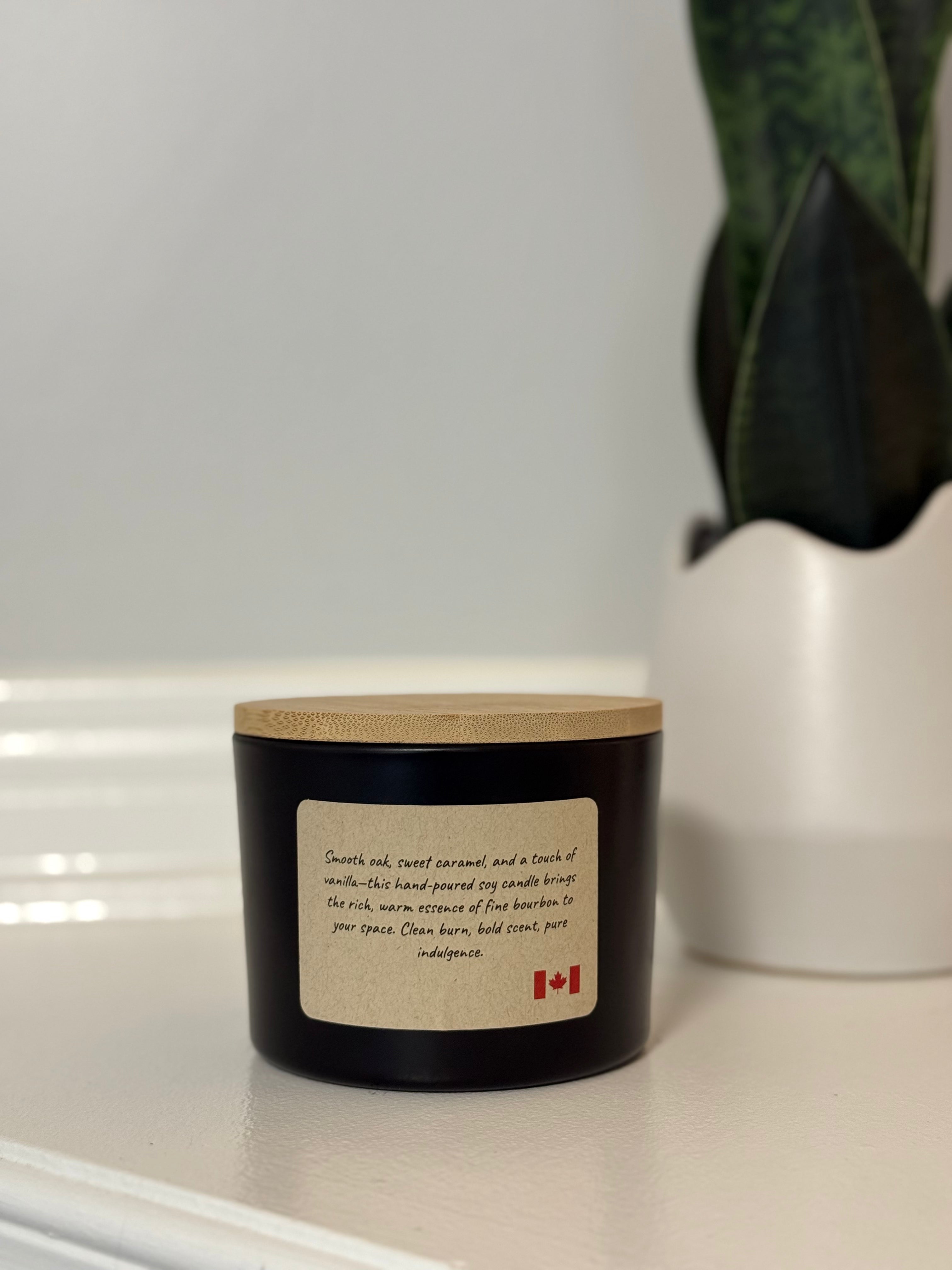Bourbon - Hand Poured 100% Soy Candle