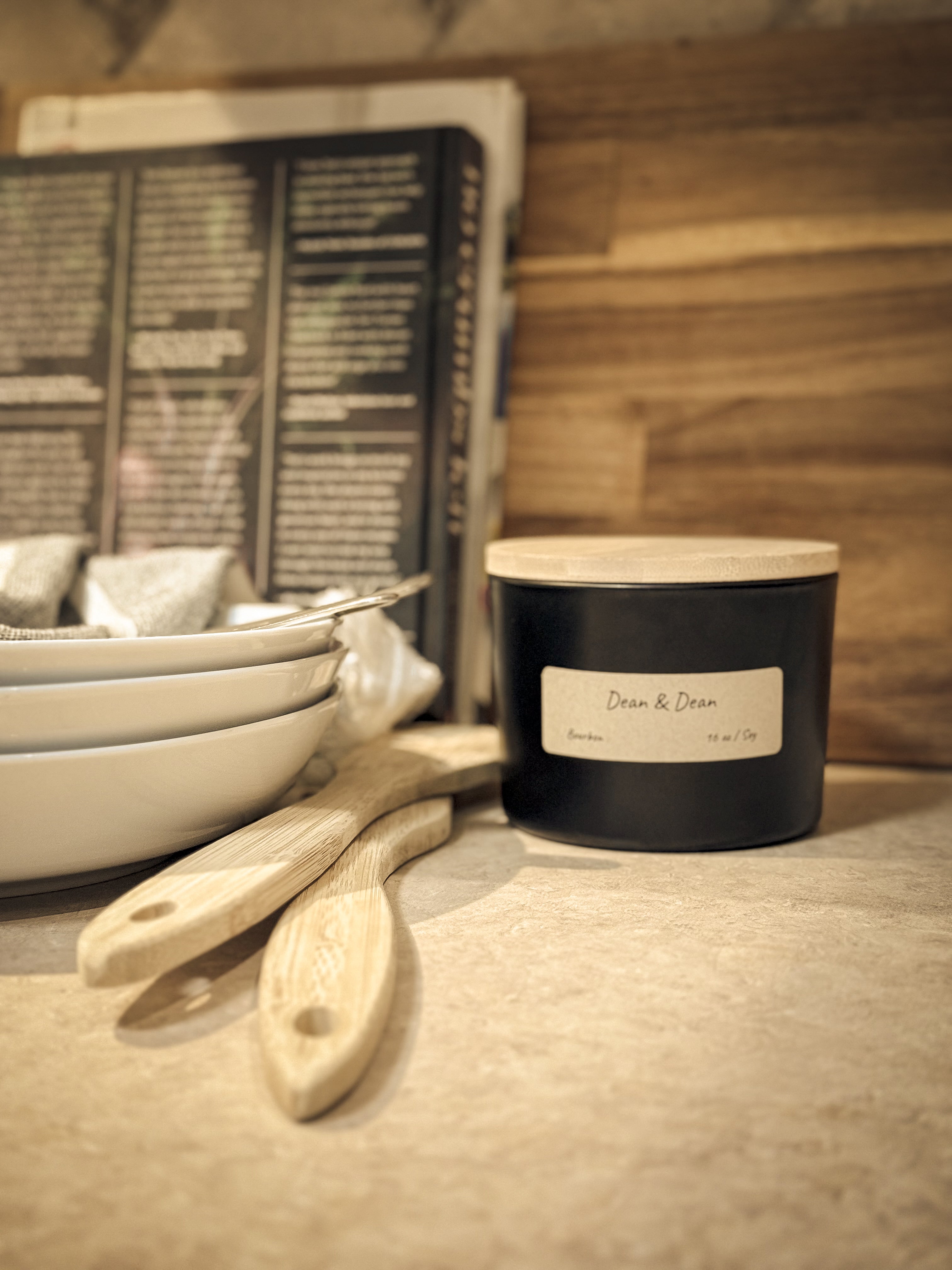 Bourbon - Hand Poured 100% Soy Candle