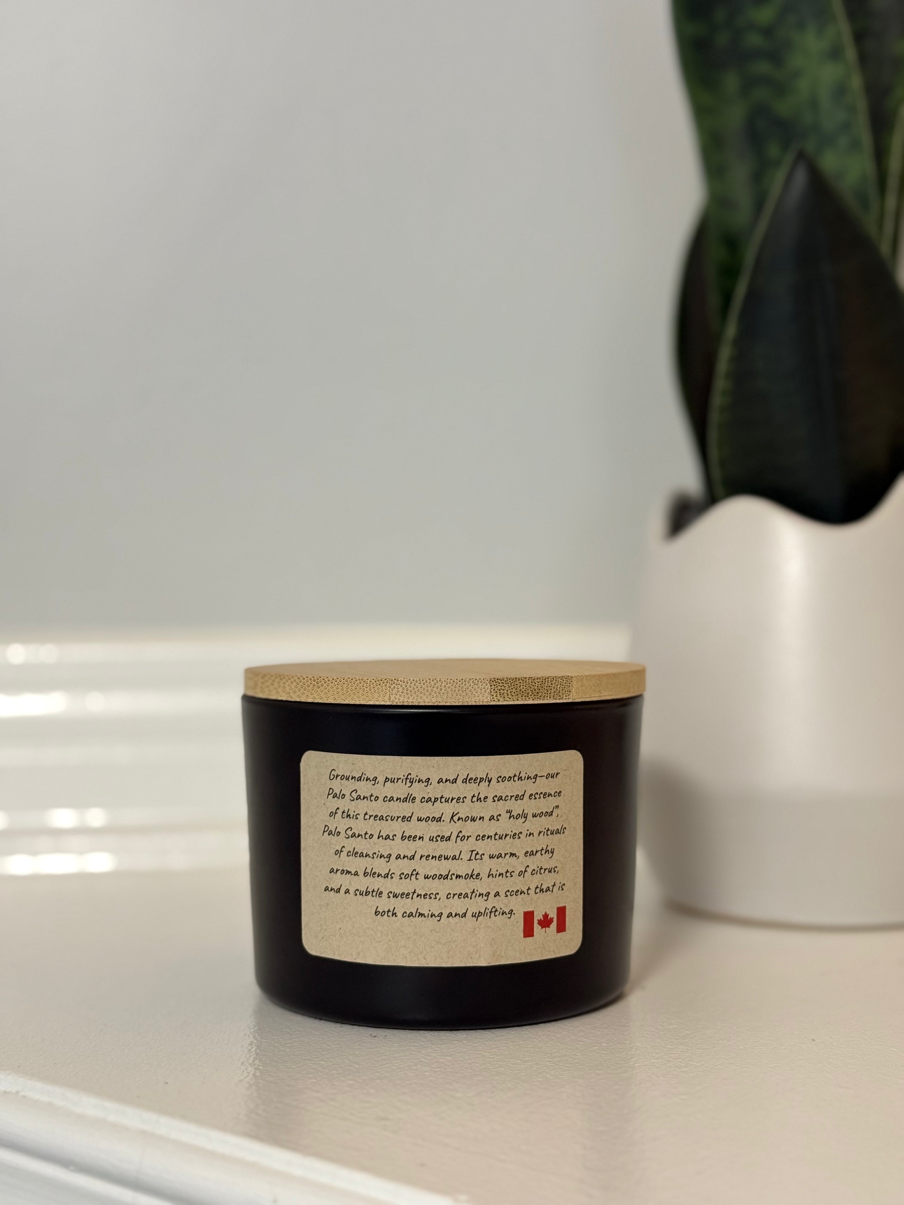 Palo Santo - Hand Poured 100% Soy Candle