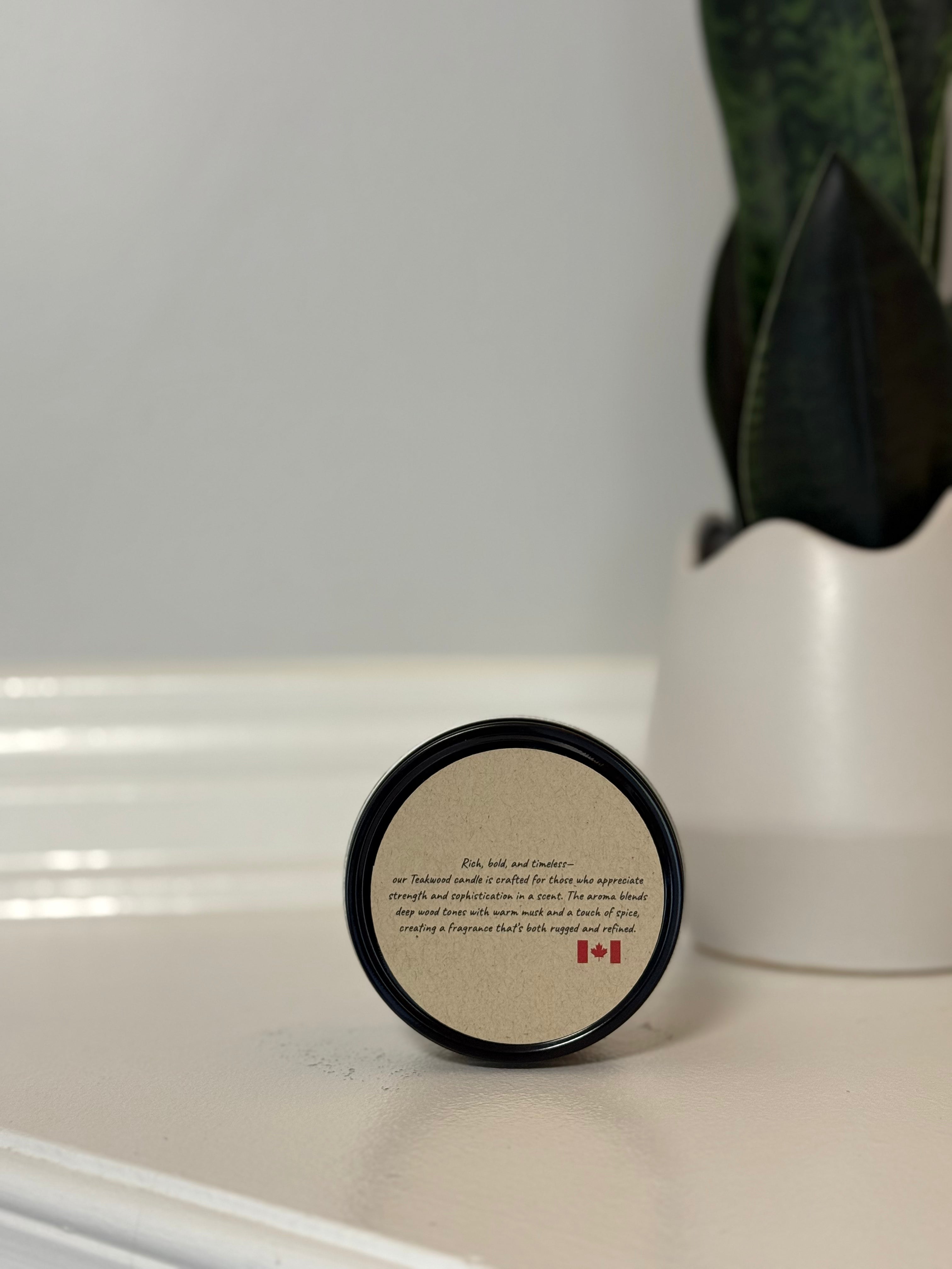 Teakwood - Hand Poured 100% Soy Candle