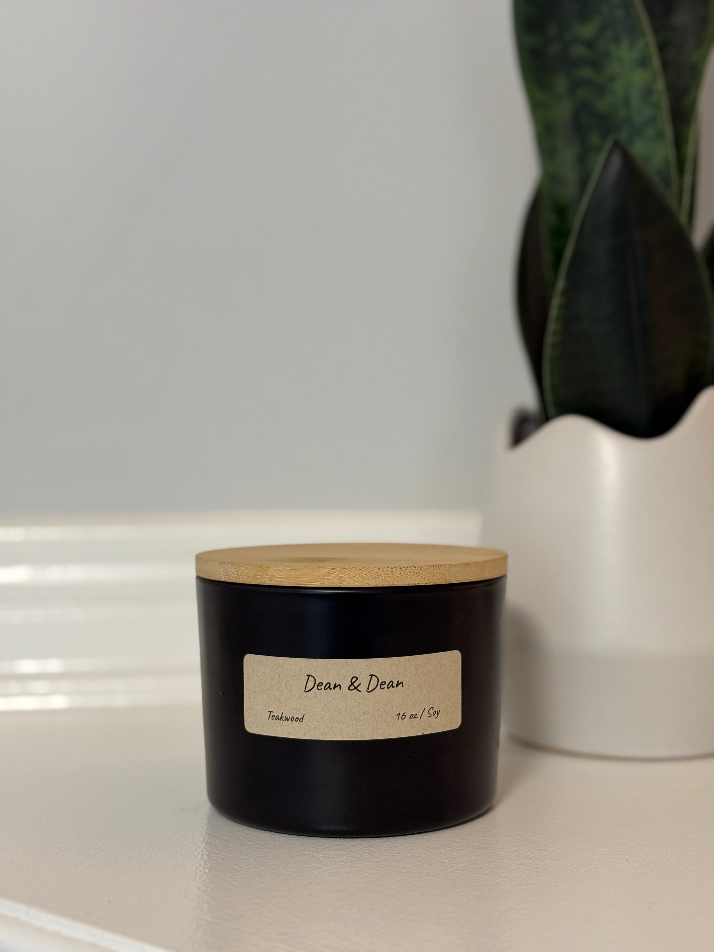 Teakwood - Hand Poured 100% Soy Candle