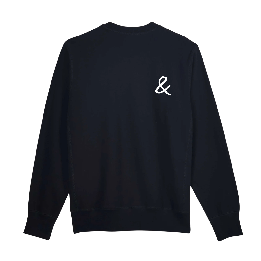 "The Carter" Crewneck Black