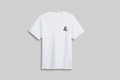 D&D Midweight T-Shirt White with Logo