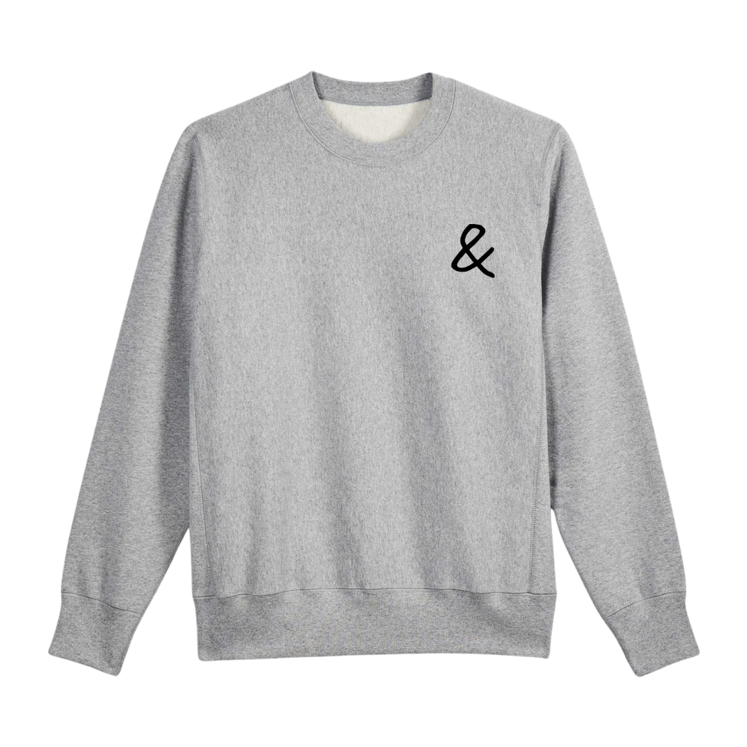 "The Carter" Crewneck Heather Grey
