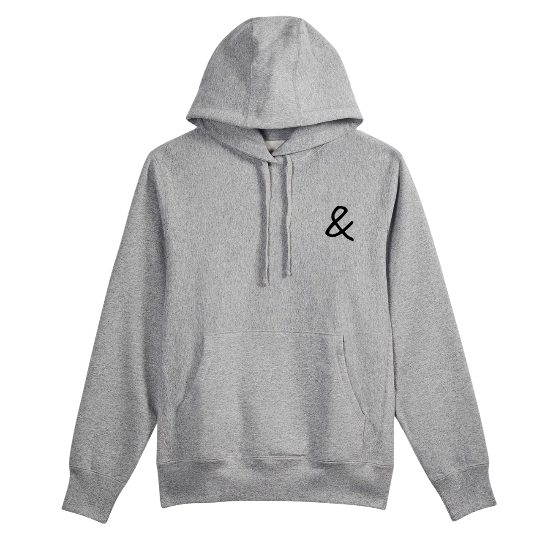 "The Charlie" Hoodie Heather Grey