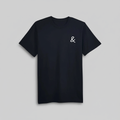 Midweight T-Shirt Black - White Logo
